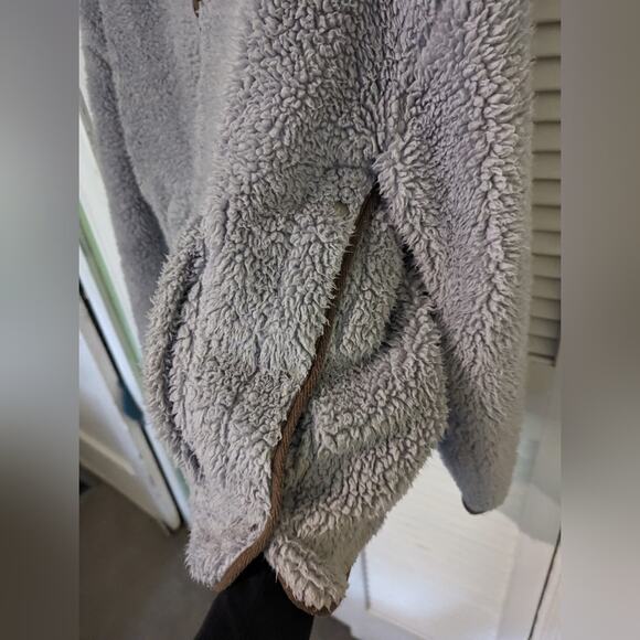 Free People Movement Oh So Cozy Fleece Pullover Gray Women's XS/S - Picture 5 of 9